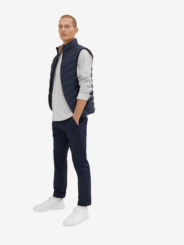 TOM TAILOR Slim fit Overhemd in Wit