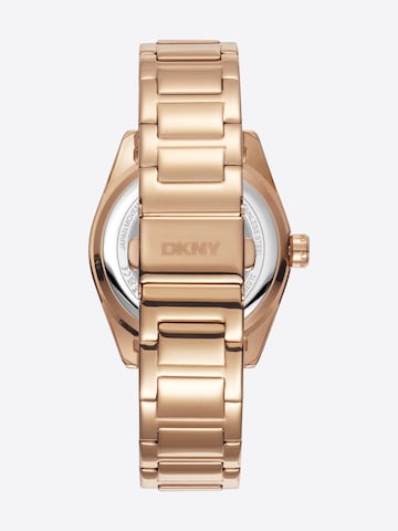 DKNY Analog watch 'Chambers Multi Glitz' in Pink