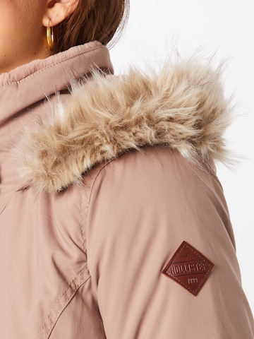 HOLLISTER Tussenparka in Bruin