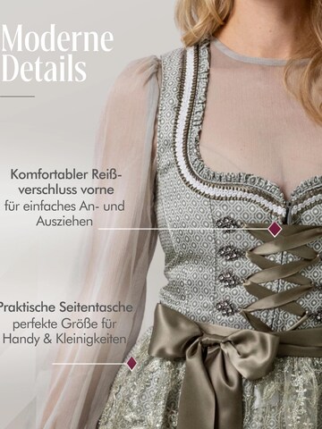 Trachtenhof Nübler Dirndl 'Dirndl mini Vivian' in Green