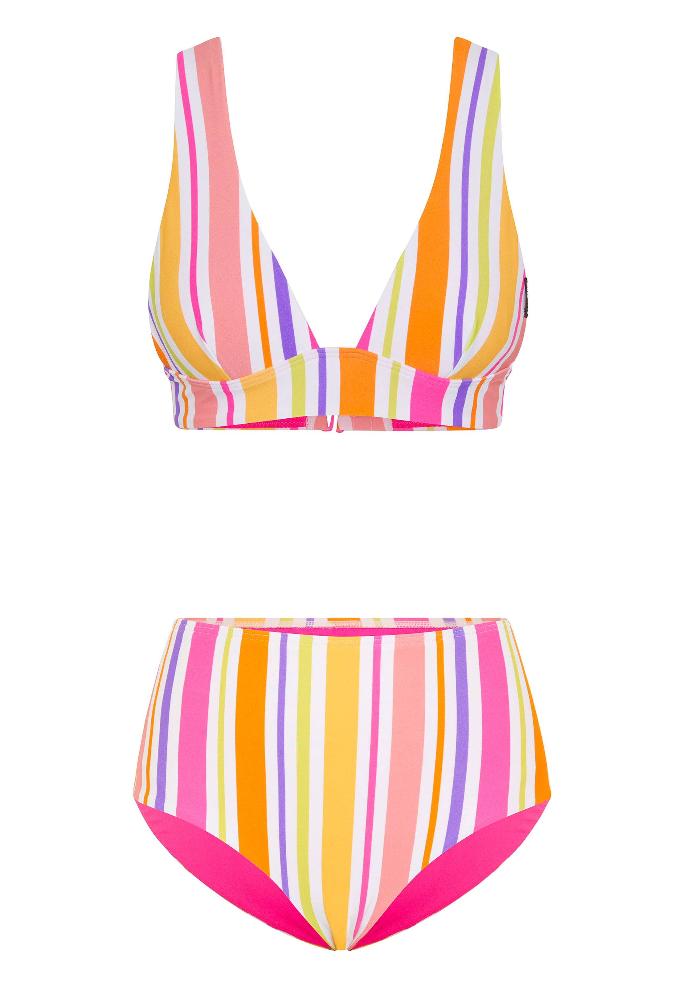 CHIEMSEE Bustier Bikini in Mischfarben: Vorderseite