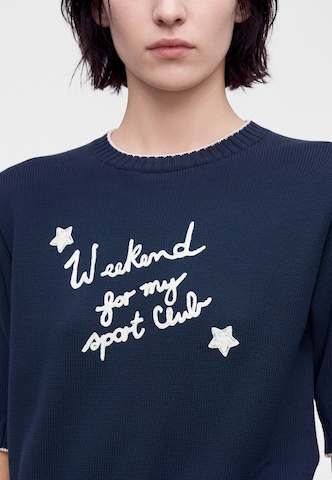Pull-over 'FIACRE' Weekend Max Mara en bleu