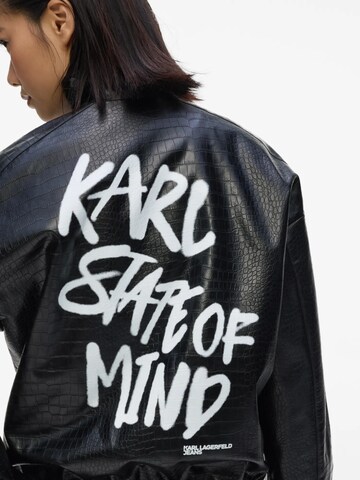 KARL LAGERFELD JEANS Between-season jacket in Black