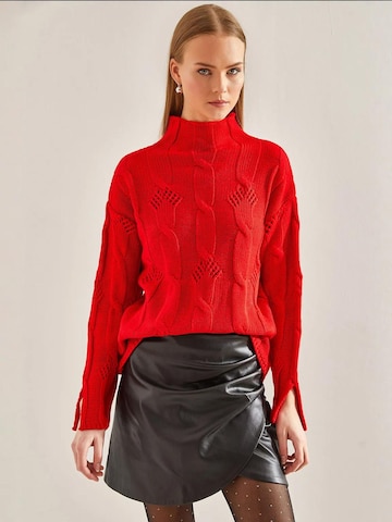 Bianco Lucci Trui in Rood: voorkant