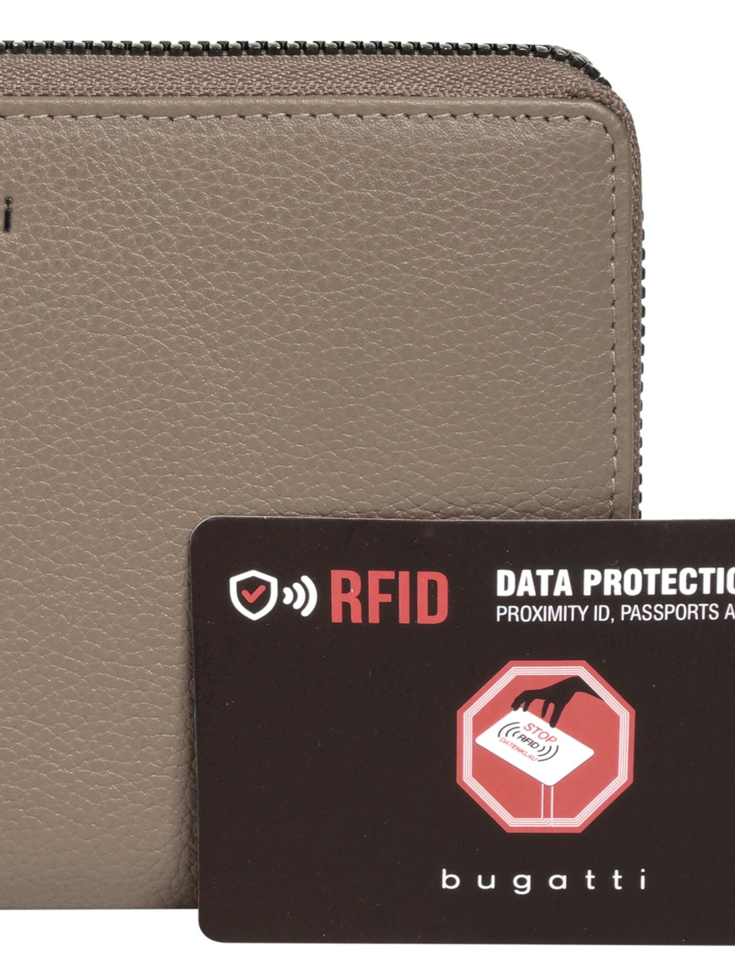 bugatti Wallet 'bugatti Geldbörse MIRA' in Grey