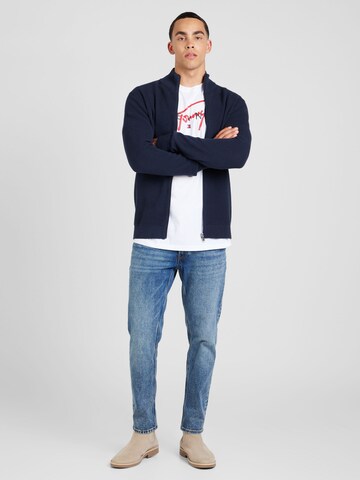 SELECTED Gebreid vest 'SLHROSS' in Blauw