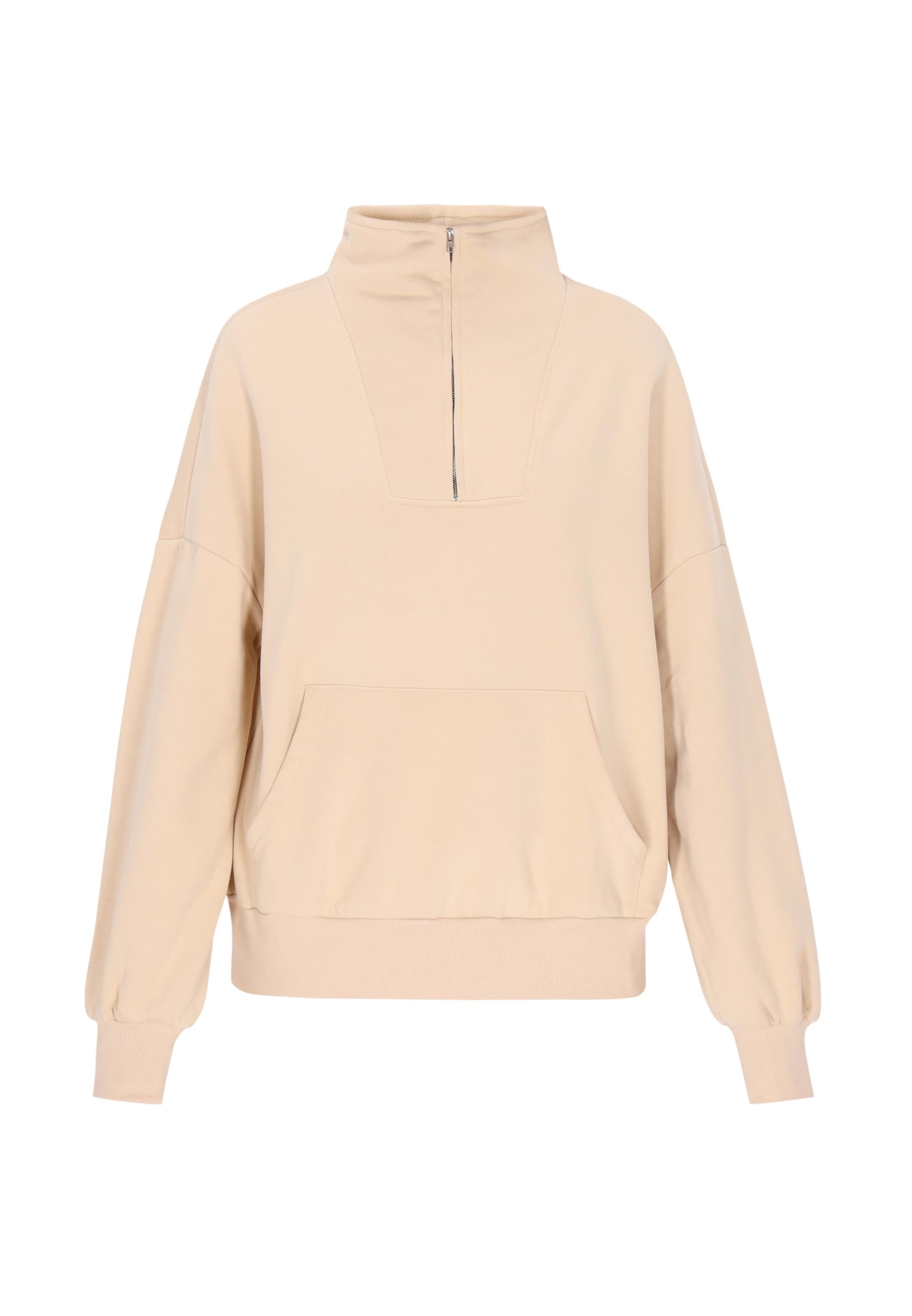 MIMO Sweatshirt in Beige: front