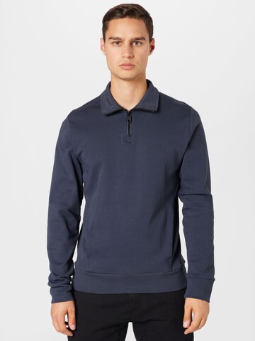 TOM TAILOR Sweatshirt in Blauw: voorkant