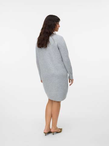 Vero Moda Curve Knitted dress 'VMCBOOM' in Grey