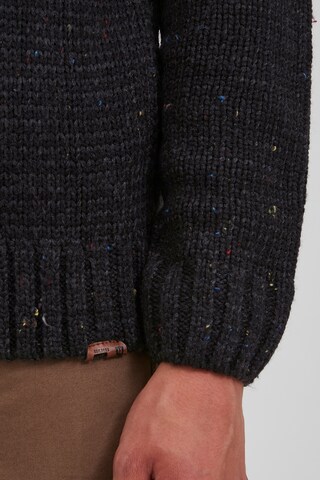 INDICODE JEANS Knit Cardigan 'BERGEN' in Grey