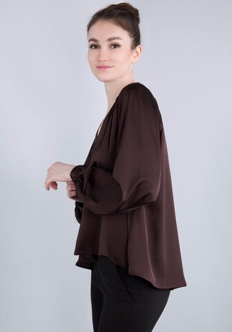 IMPERIAL Bluse in Braun