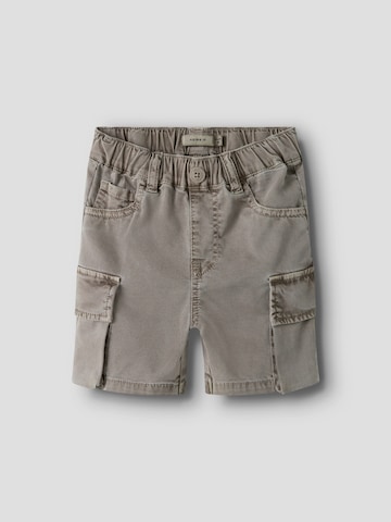 NAME IT Regularen Hlače 'NMMBEN B CARGO MK SHORTS 7805-PO NO' | siva barva