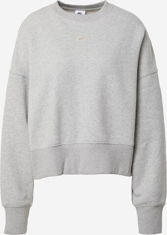 Sweat-shirt 'Phoenix Fleece' Nike Sportswear en gris : devant