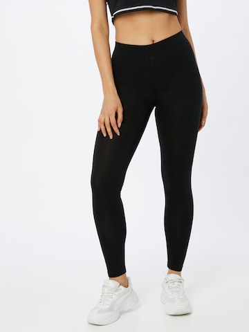 Skinny Leggings Urban Classics en noir : devant