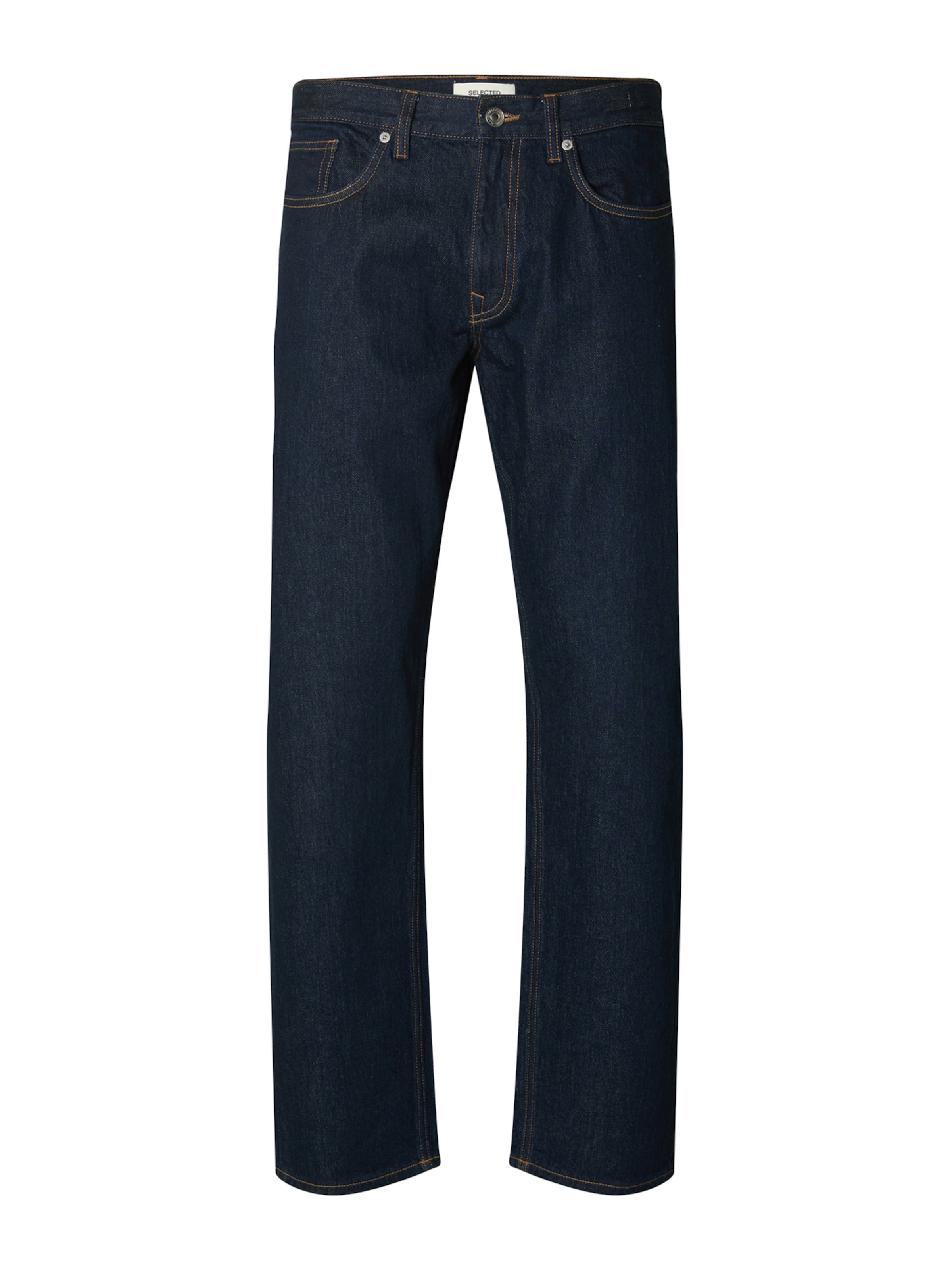 SELECTED Regular Jeans i blå: framsida