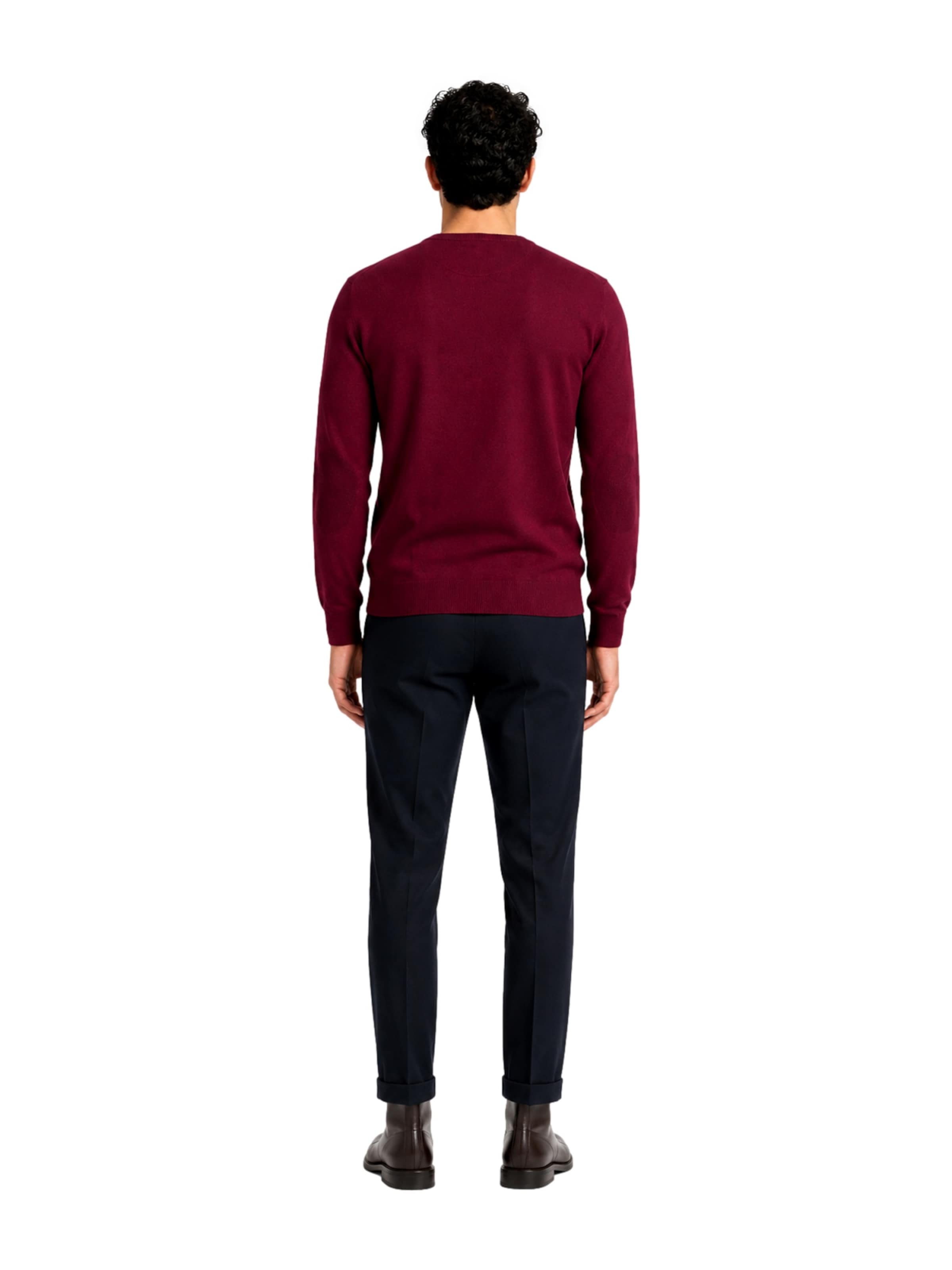 Ragman Pullover i rød