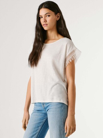 T-shirt 'Nain' Pepe Jeans en blanc