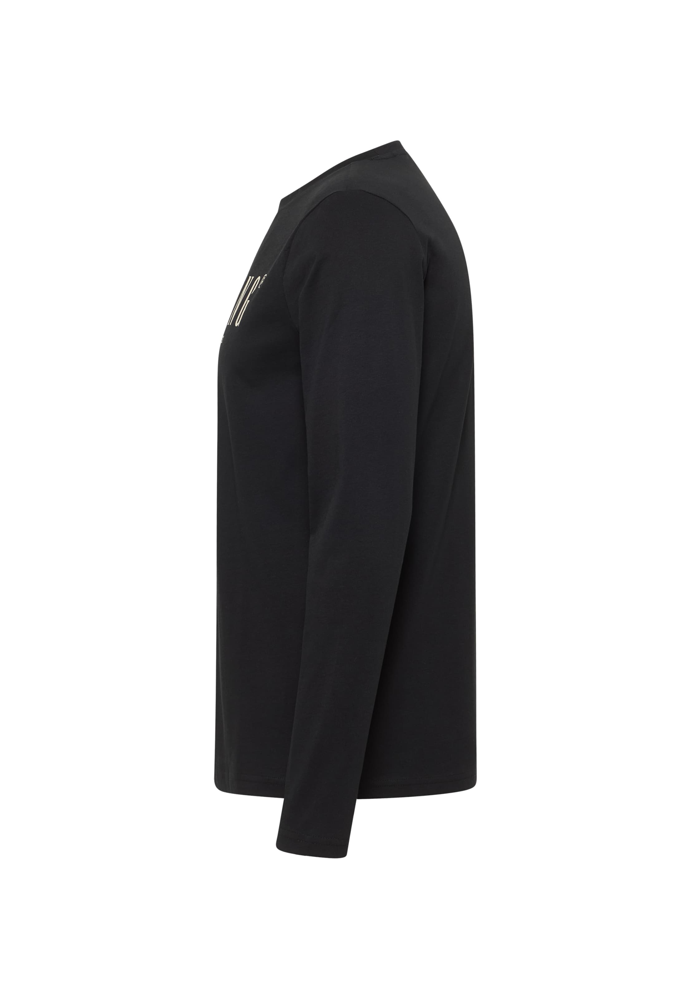 MUSTANG Shirt 'Asheville' in Schwarz