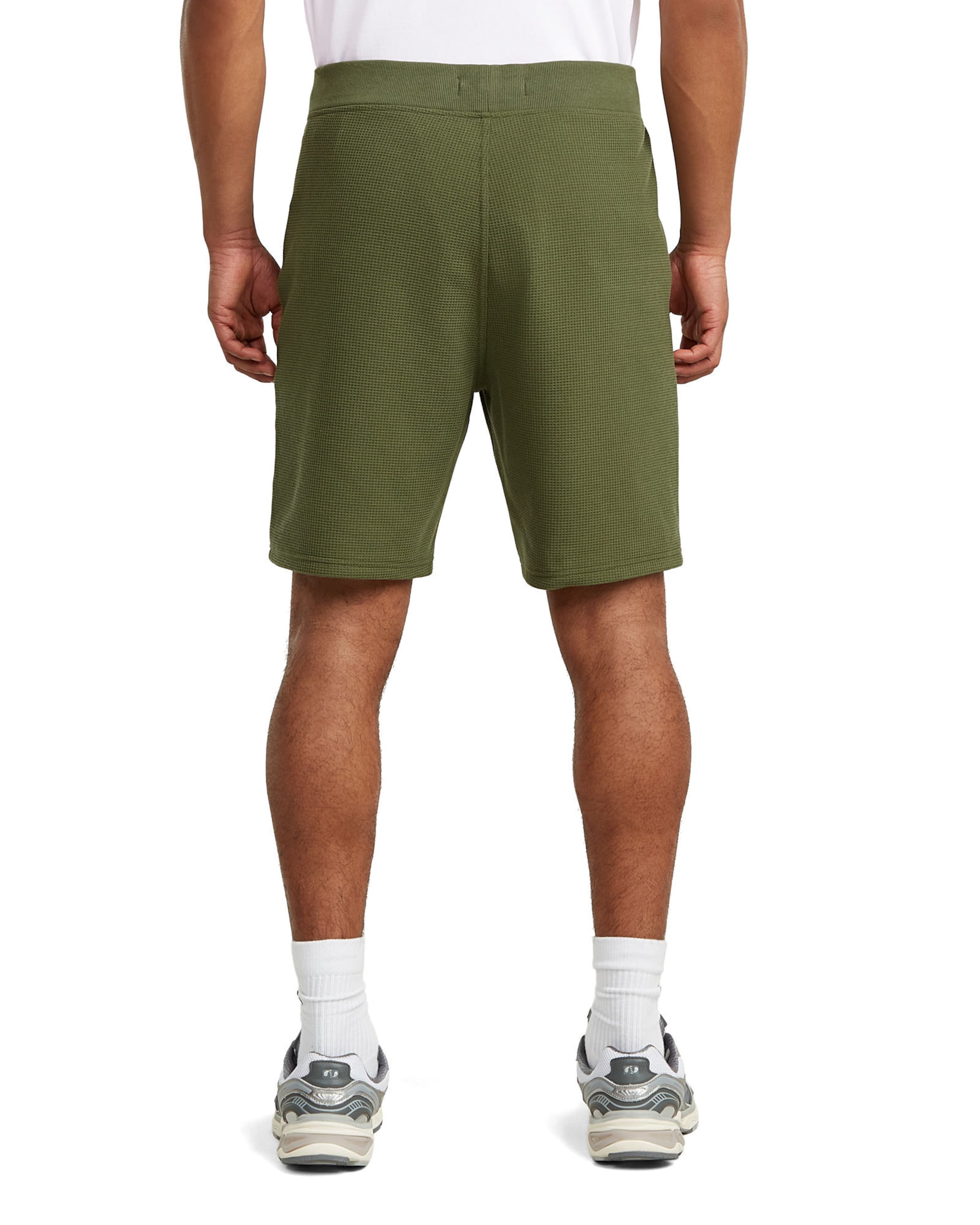 G-STAR Slimfit Sportbroek 'Structured Jersey Shorts' in Groen