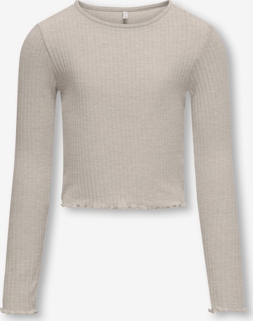ONLY GIRLS Shirt 'KOGNella' in Grey: front