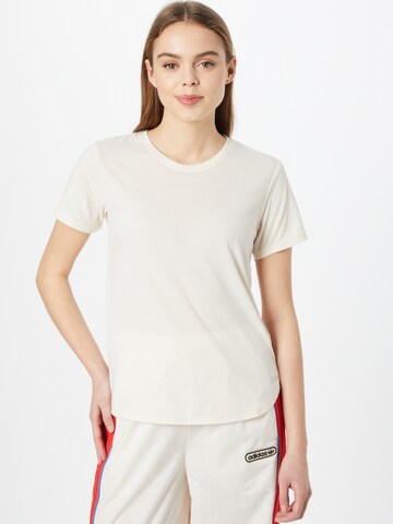 T-shirt fonctionnel ADIDAS SPORTSWEAR en blanc : devant