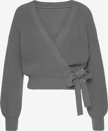 Cardigan LASCANA en gris : devant