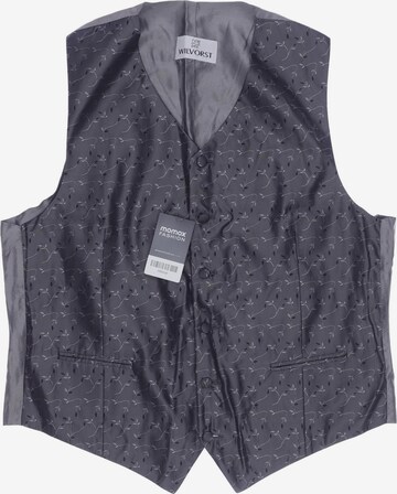 WILVORST Vest in M in Grey: front