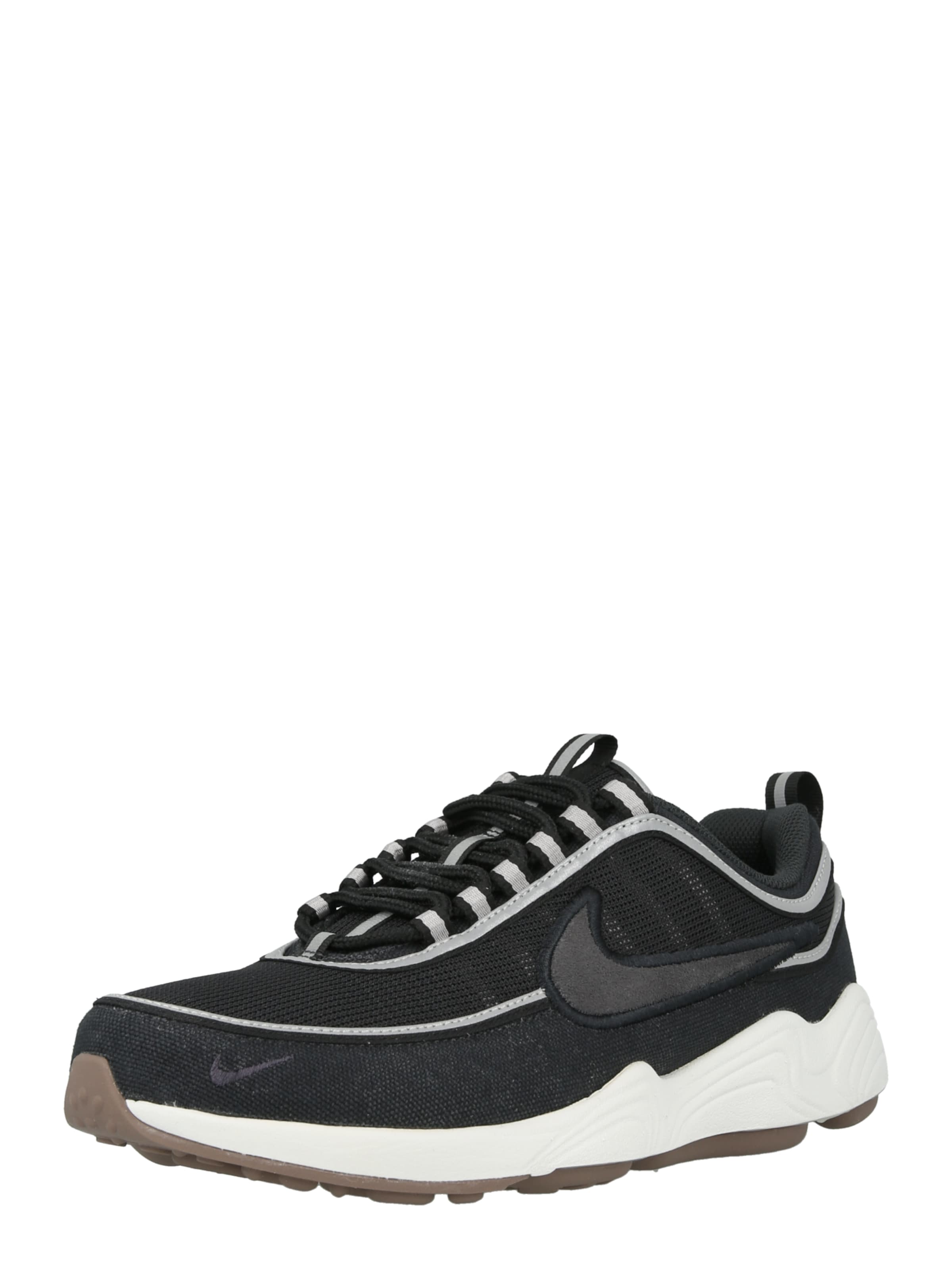 Nike Sportswear Rövid szárú sportcipők 'Air Zoom Spiridon' - fekete: elől