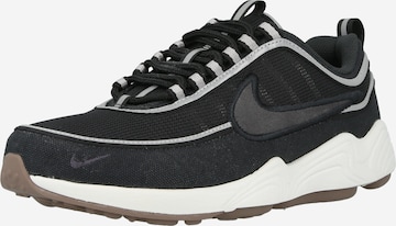 Nike Sportswear Rövid szárú sportcipők 'Air Zoom Spiridon' - fekete: elől