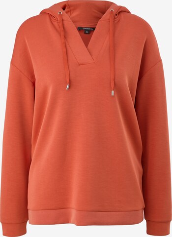 COMMA Sweatshirt in Orange: predná strana
