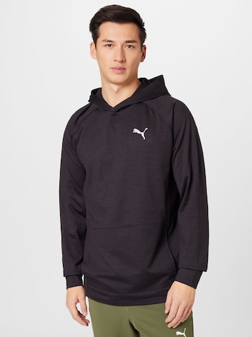 PUMA Sweatshirt in Zwart: voorkant