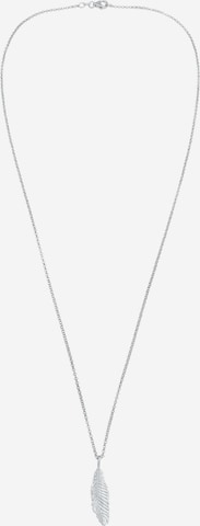 KUZZOI Necklace 'Feder' in Silver: front