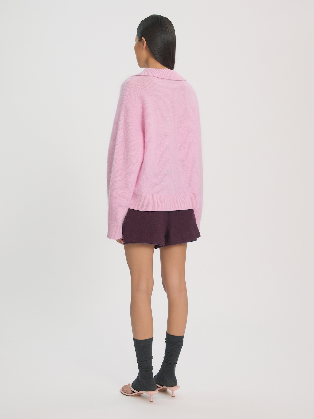 EDITED Novedades Jersey 'Taria' rosa