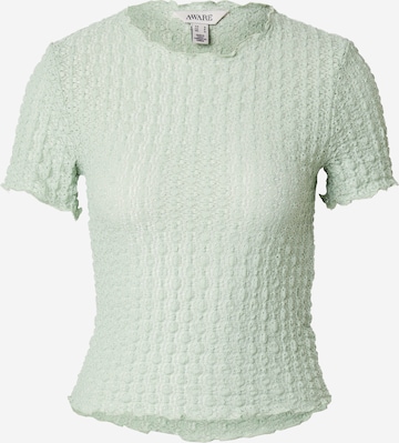 T-shirt 'VMSHELBY' Aware en vert : devant