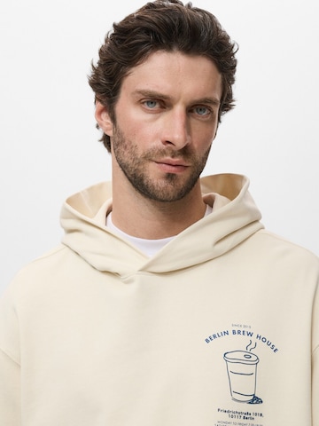 MANGO MAN Sweatshirt 'BERLIN' i beige