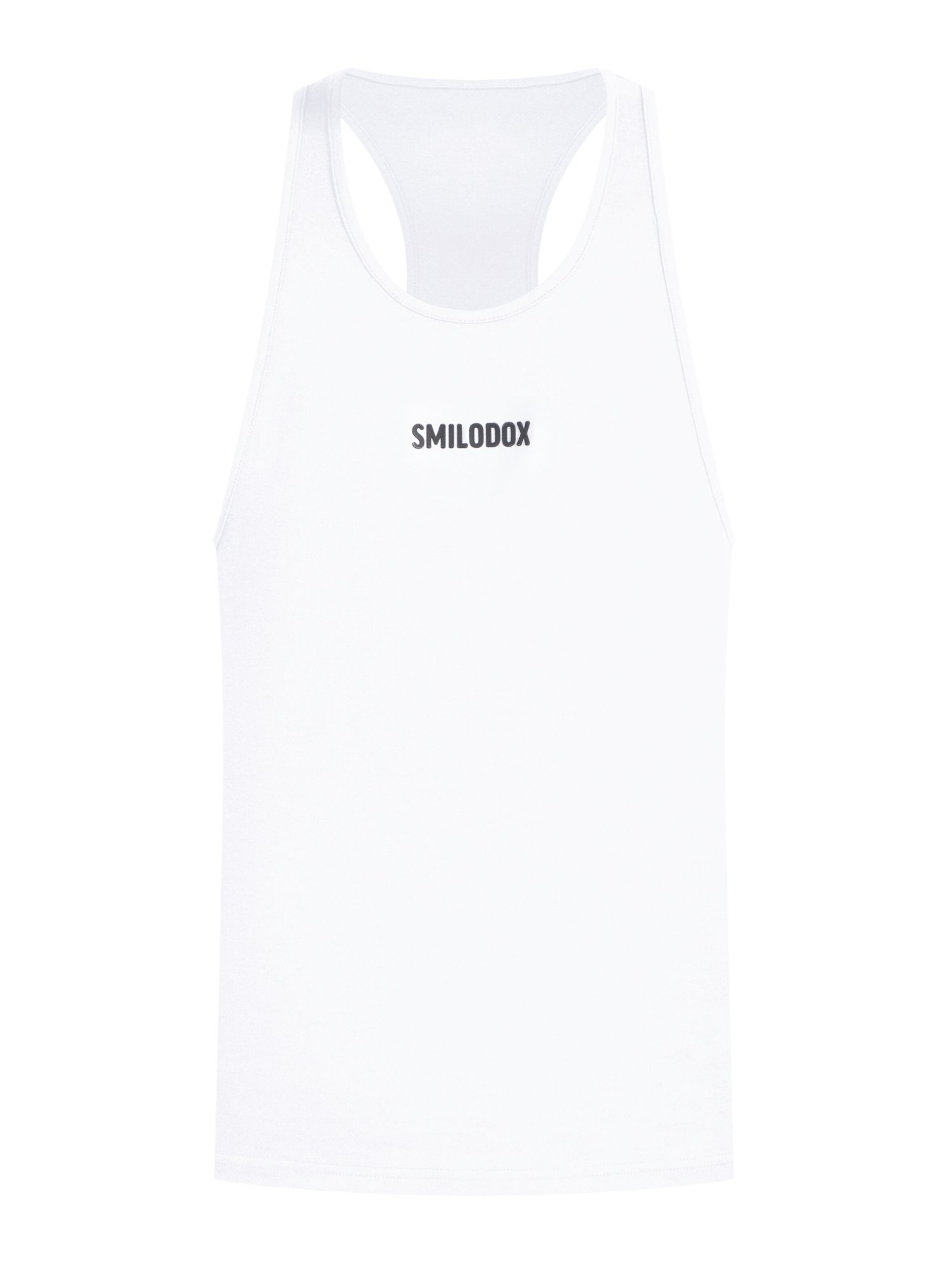 Smilodox Functioneel shirt ' Leno ' in Wit: voorkant