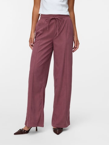 VERO MODA - Pierna ancha Pantalón en rosa: frente