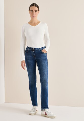 CECIL Regular Jeans in Blau