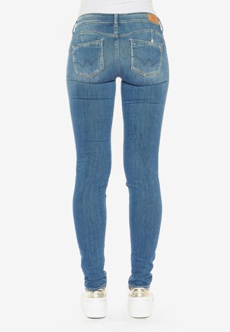 Le Temps Des Cerises Skinny Jeans 'PULP' in Blue