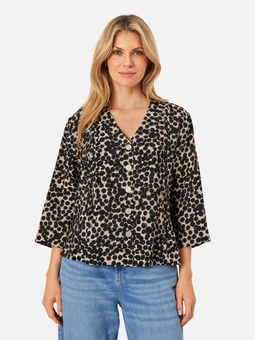 Masai Blouse 'Ibilisa' in Grijs: voorkant