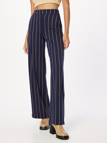 Wide Leg Pantalon 'RUTI' ICHI en bleu : devant