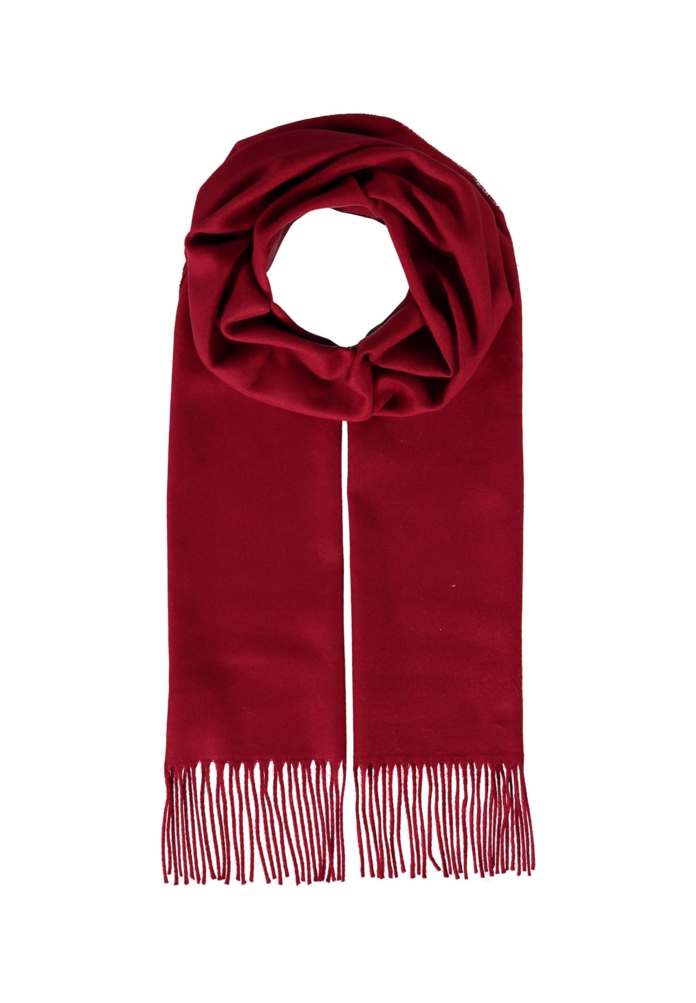 FRAAS Schal in Rot: Vorderseite