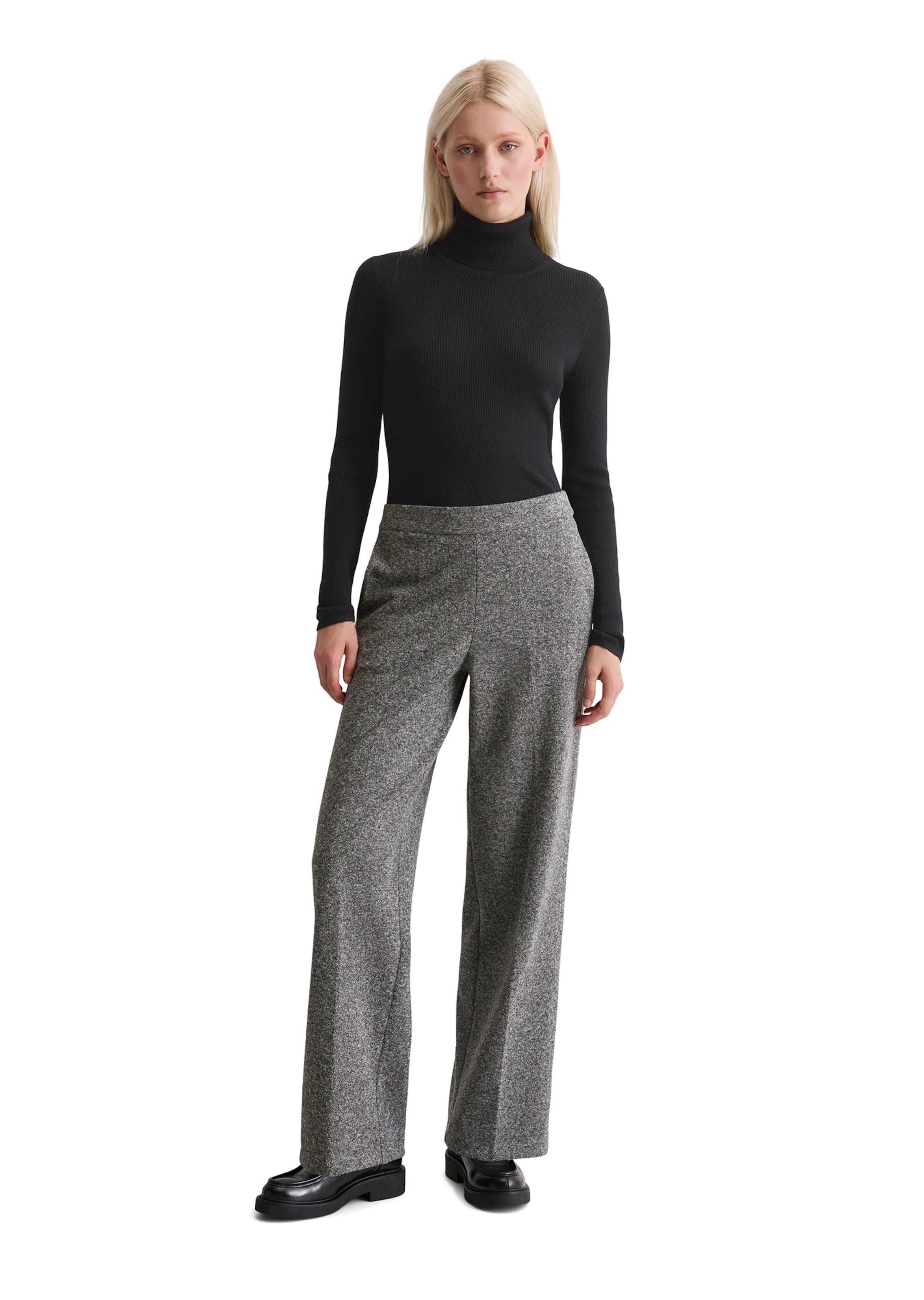 Marc O'Polo Regular Broek in Grijs