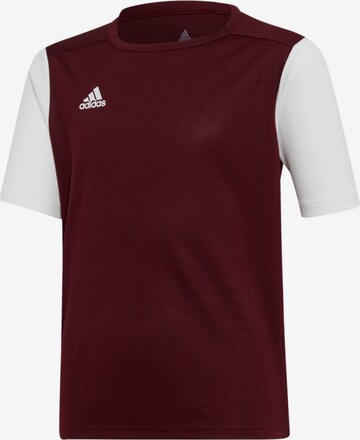 ADIDAS PERFORMANCE Functioneel shirt 'Estro 19' in Rood: voorkant