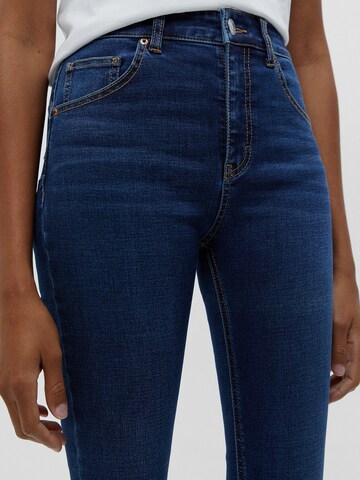 Pull&Bear Skinny Jeans in Blauw