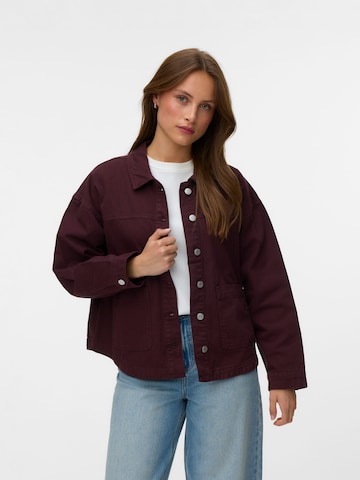 VERO MODA Tussenjas 'VMJAMIE' in Bruin: voorkant