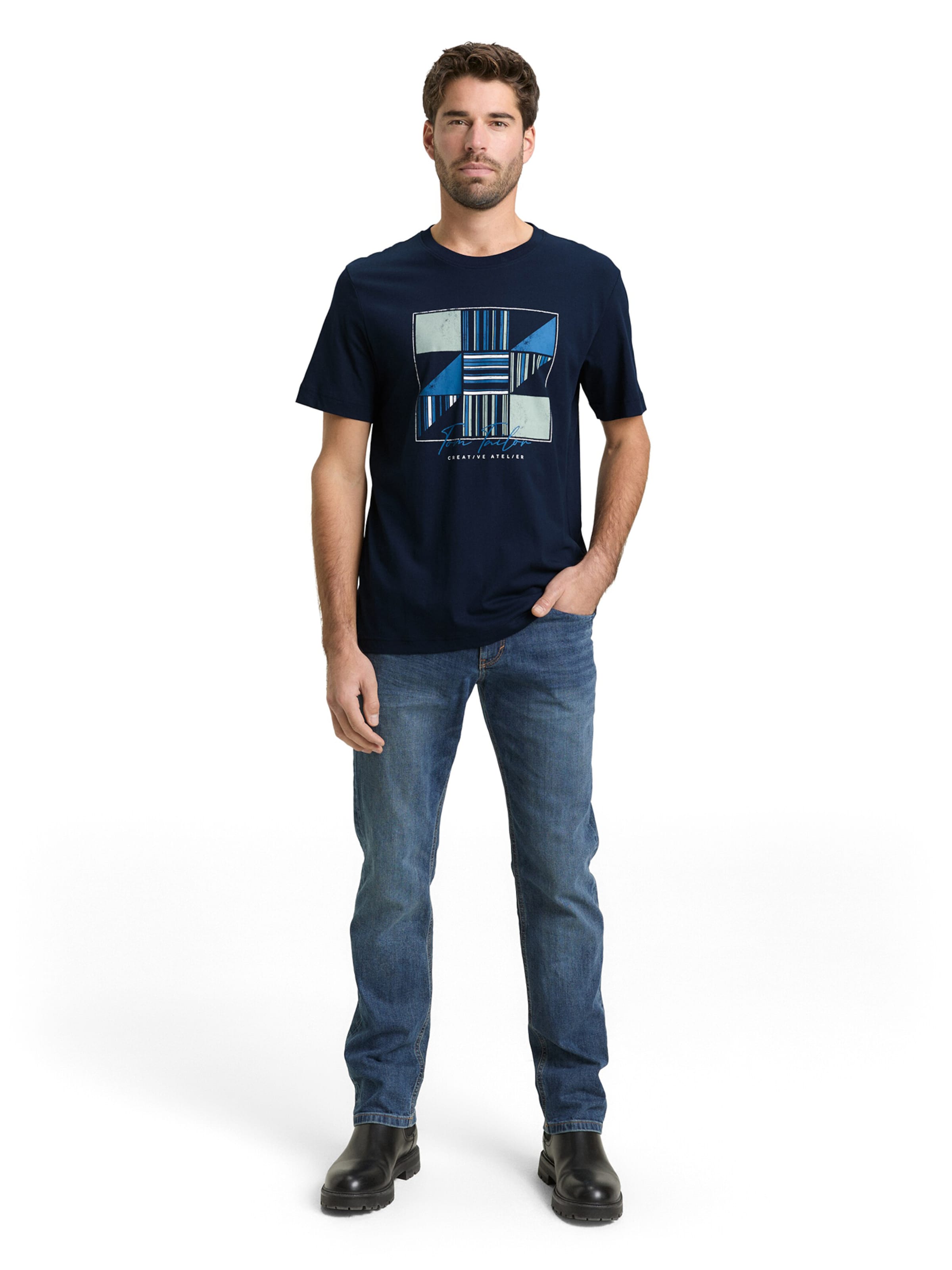 TOM TAILOR - Camiseta en azul