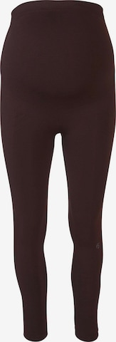 OCEANSAPART Workout Pants 'Mila' in Brown: front