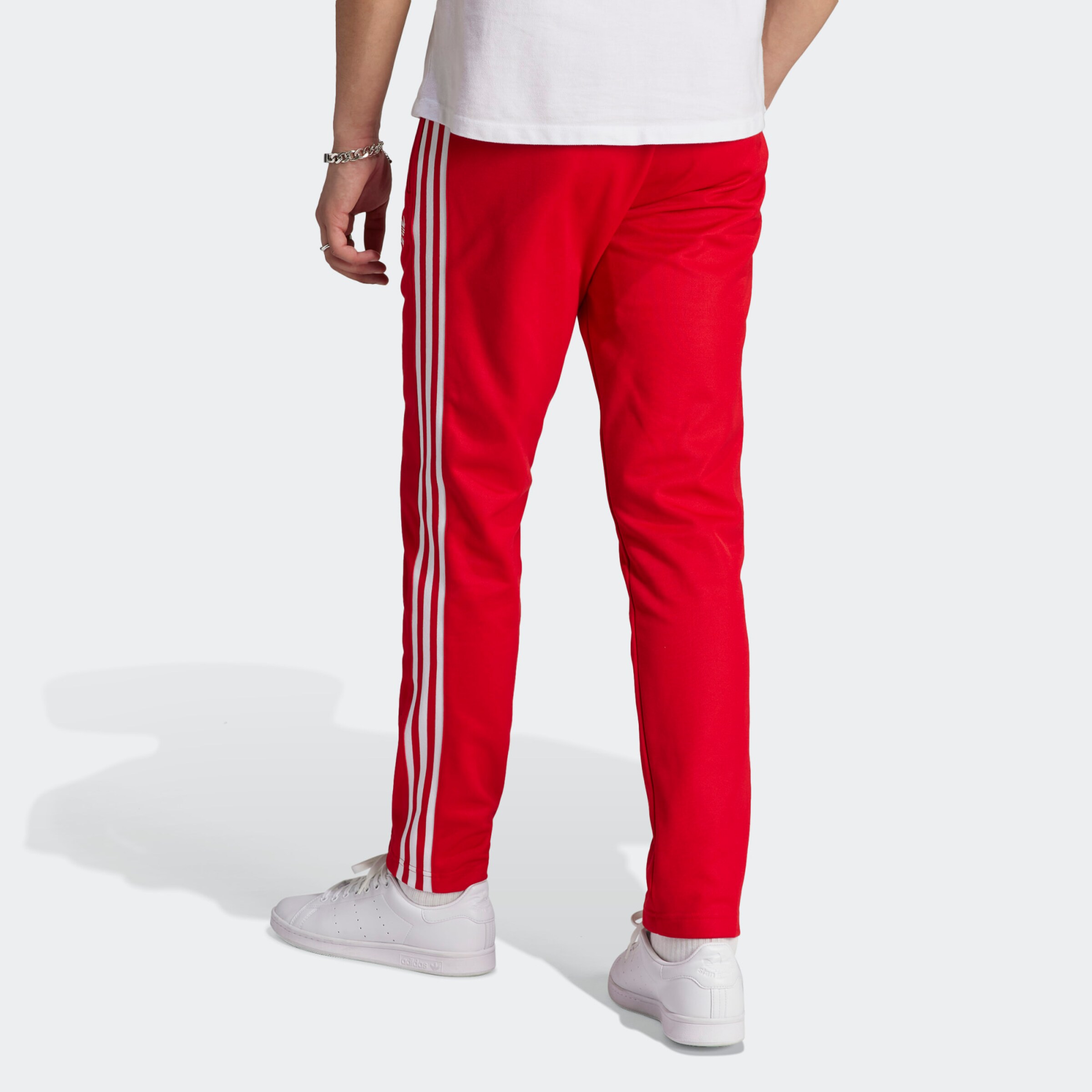 Rode adidas broek sale