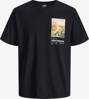 JJ Rebel Majica 'JREBOSCAR' | črna barva: sprednja stran